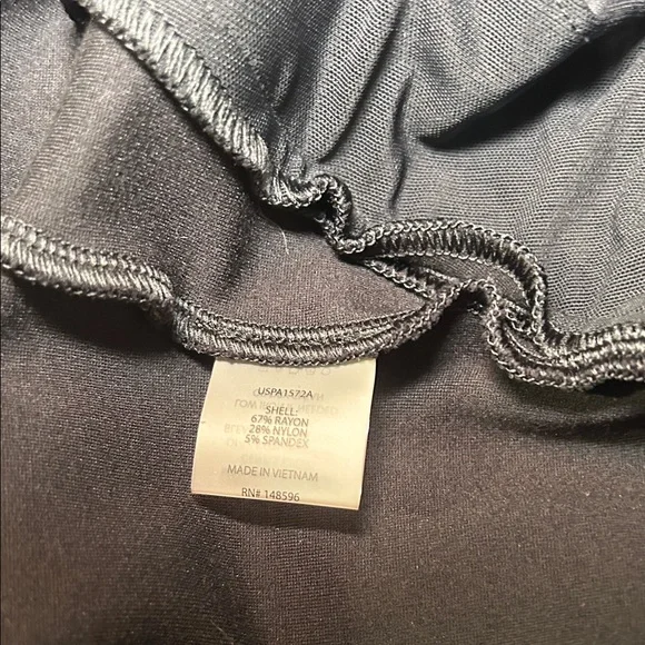 Universal Standard pull-on Pointe Black Boot Cut Casual Pants - Picture 5 of 6